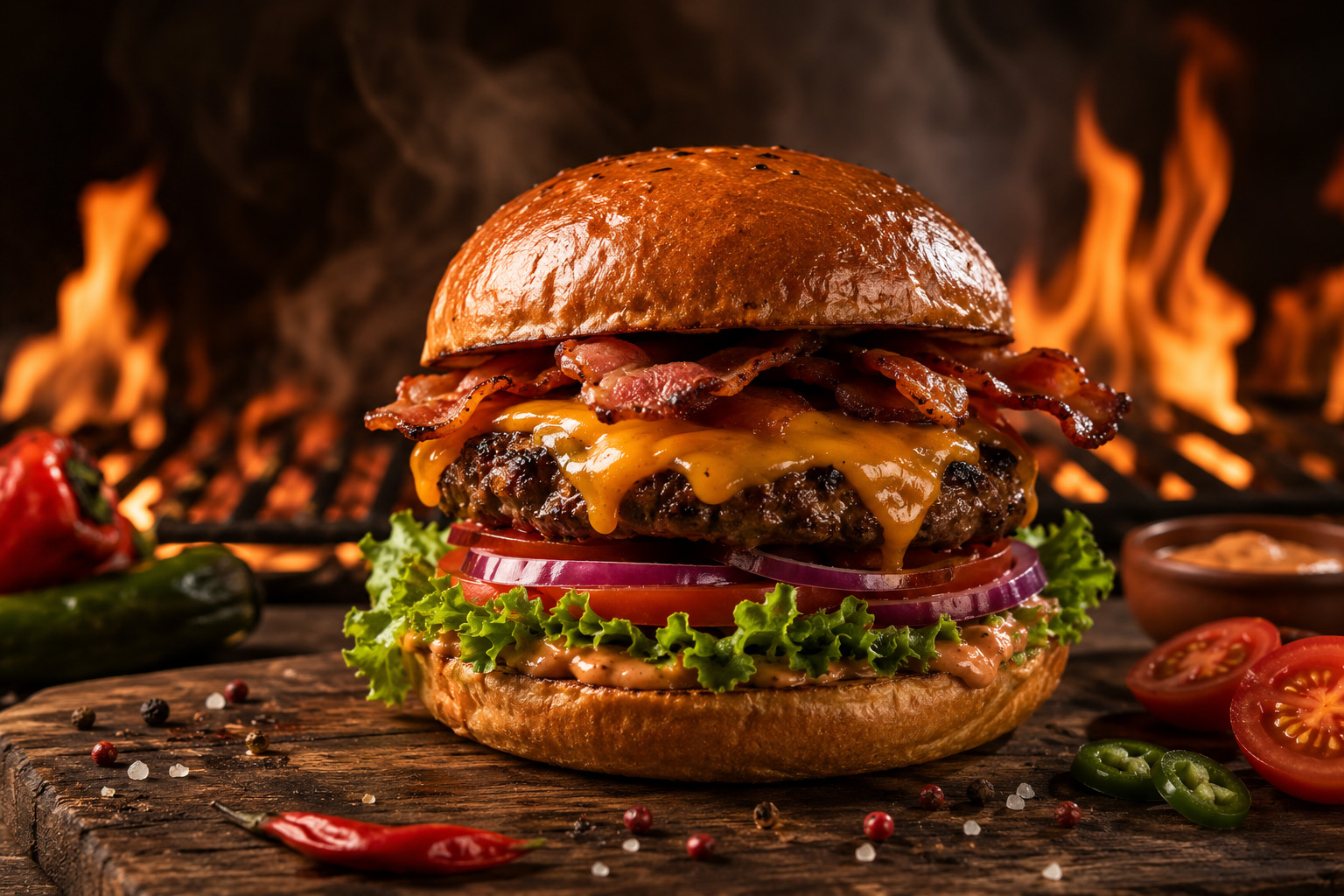 Grill atmosféra